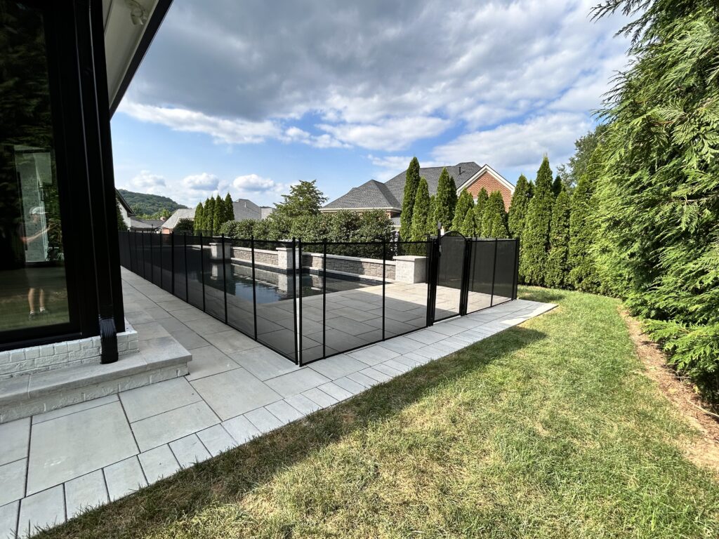 “Pool safety fence installation in Nashville, Tennessee”