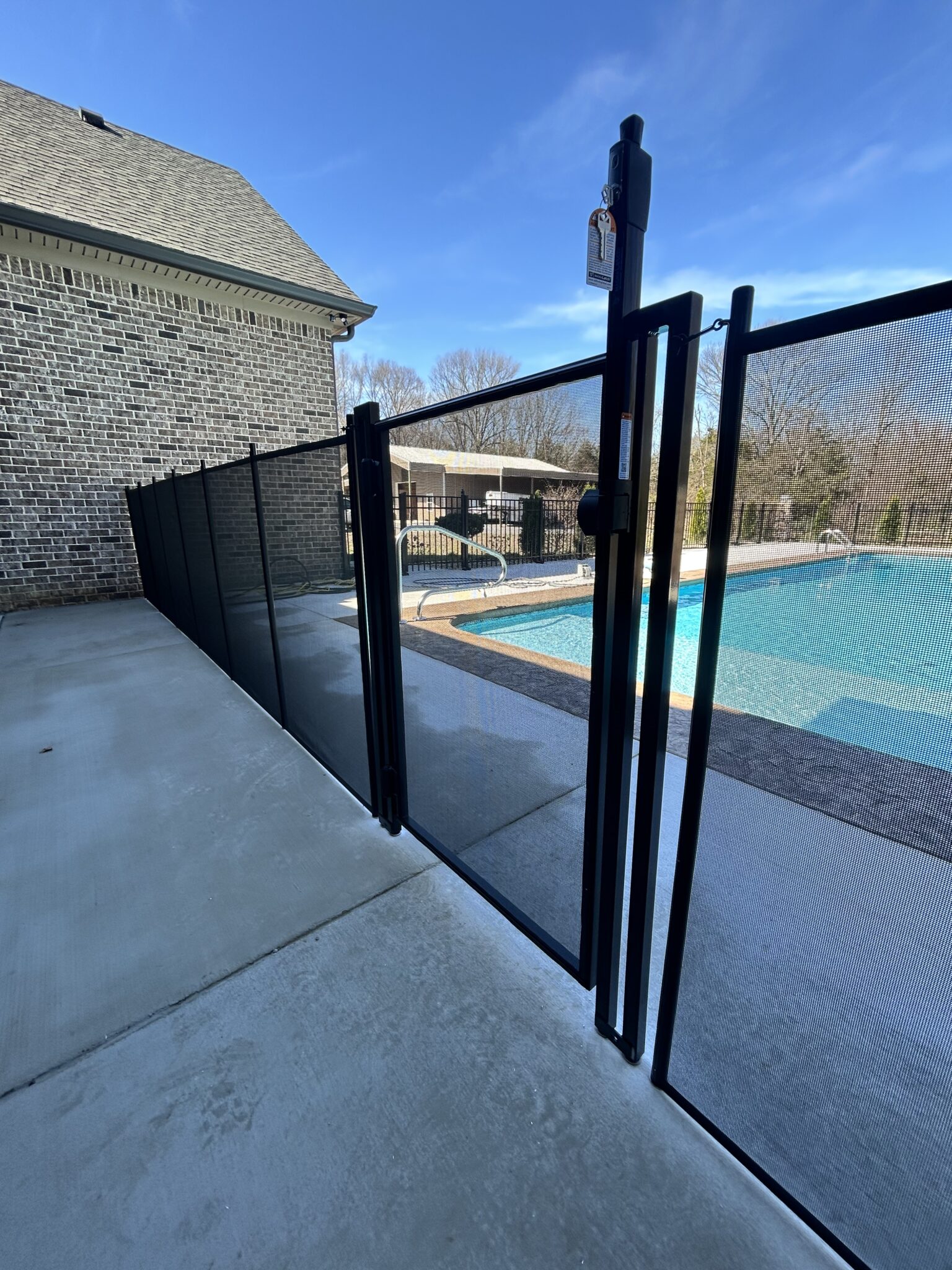 Rutherford County TN Pool Safety Fence Installation