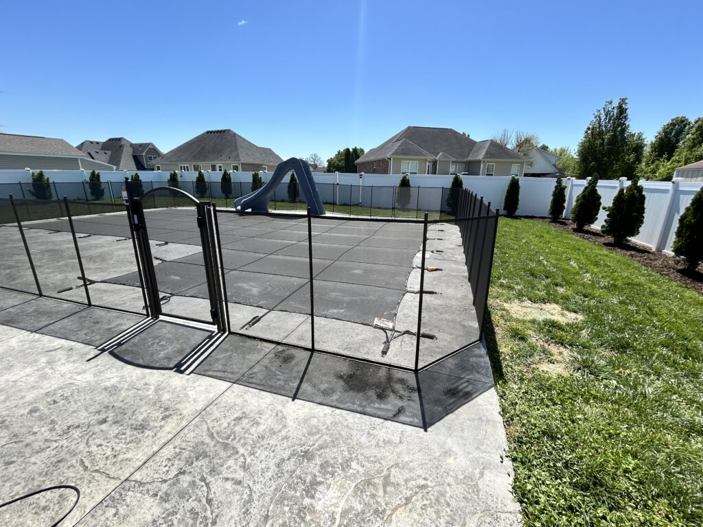 Pool safety fence installation in Mt. Juliet TN