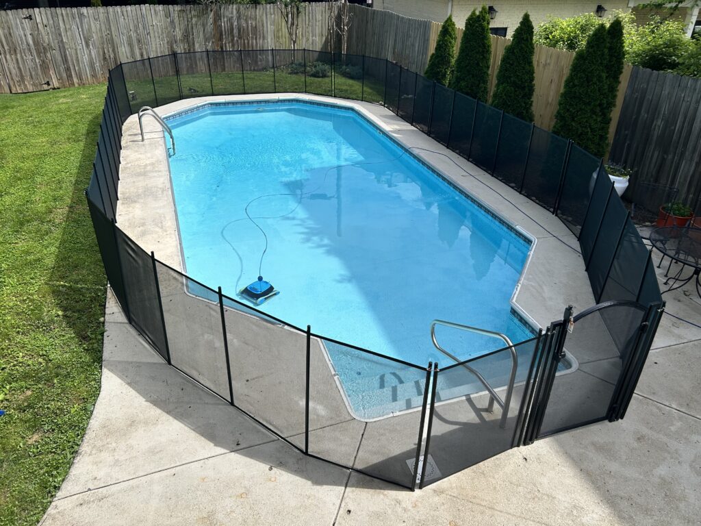 Pool Safety Fence Installed in Franklin TN